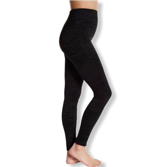 Lysse Grey Boucle Print Mara Seamed Stretch Leggings - Picture 2 of 14